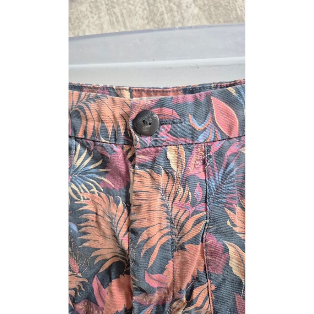 Tropical Print Cargo Hiking Shorts Utility Outdoor Travel Shorts Women - Picture 3 of 12